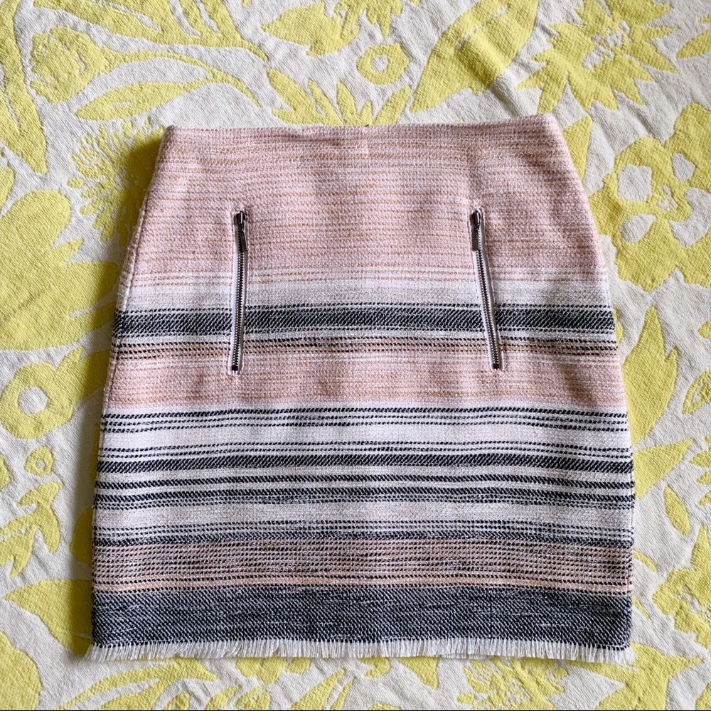 Loft Twill Mini Skirt